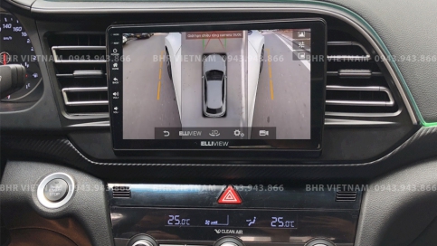 Màn hình DVD Android liền camera 360 xe Hyundai Elantra 2016 - nay | Elliview S4 Basic